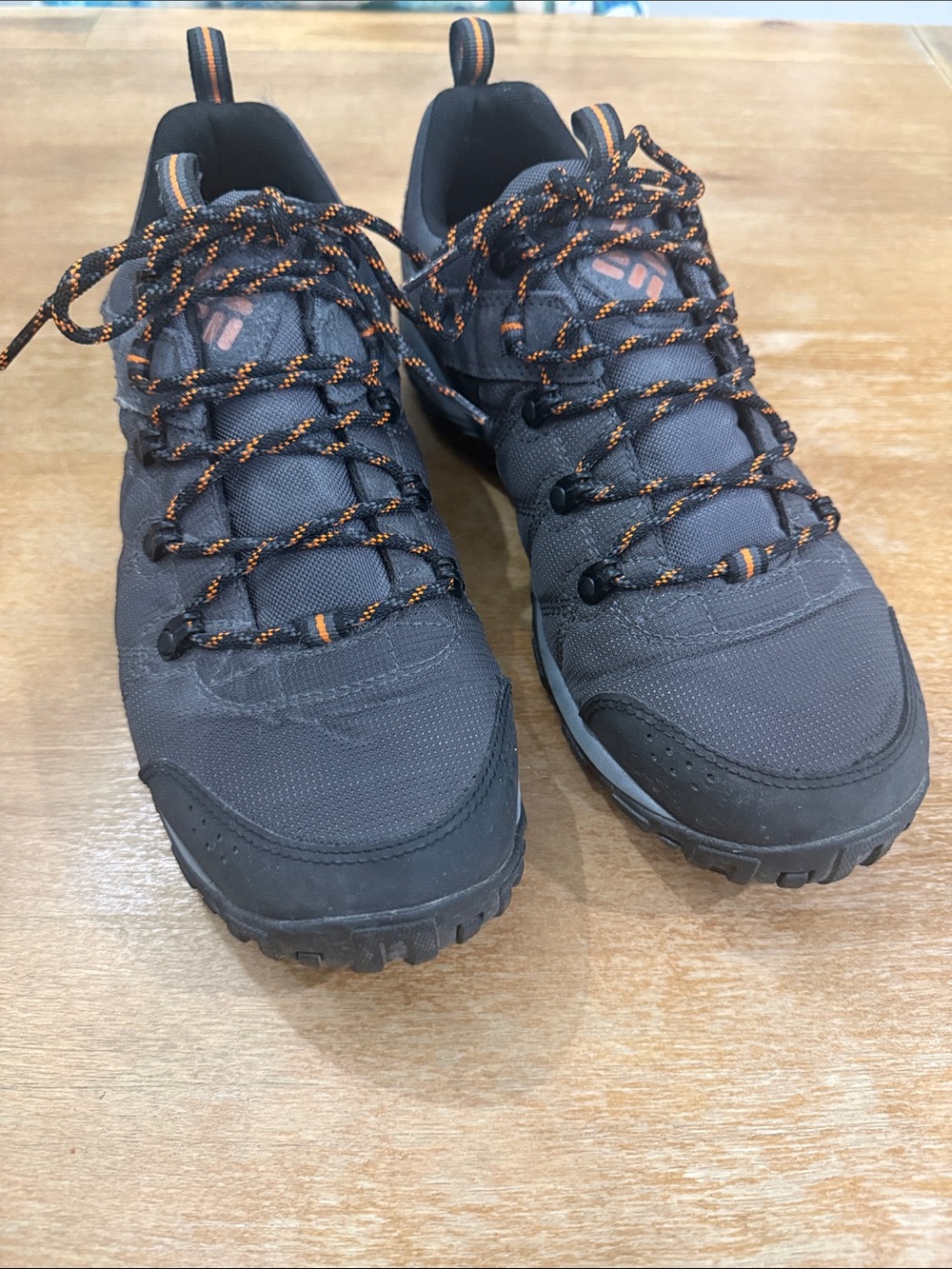 Columbia Men's Peakfreak Venture LT Hiking Shoes Grey Orange Size 12